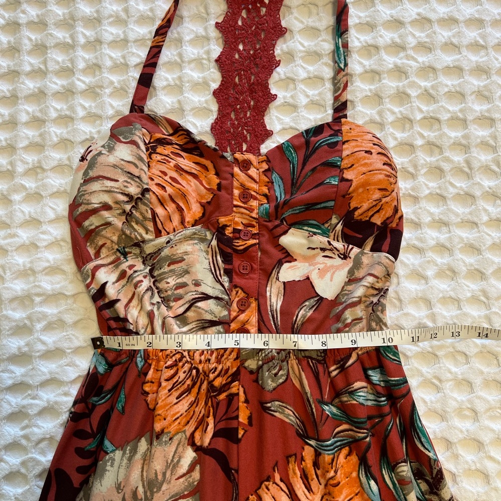 No Boundaries Floral Print Romper - Picture 7 of 8